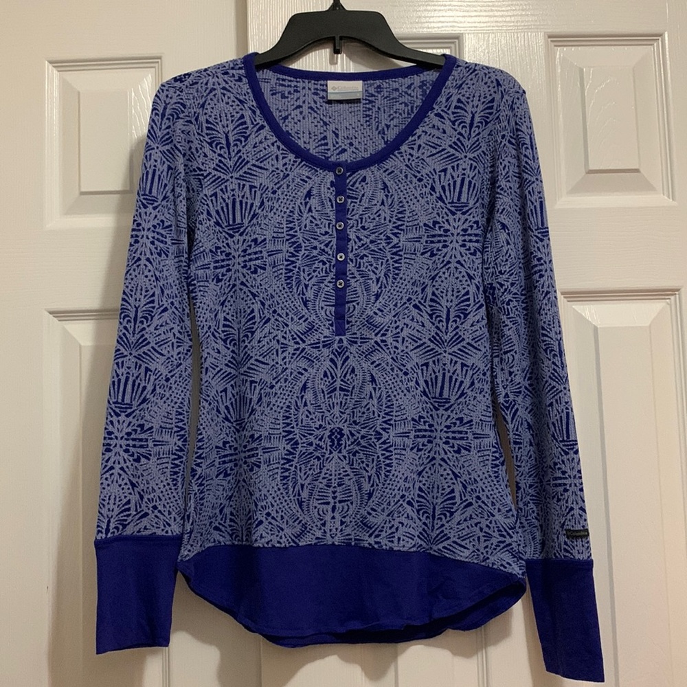 Columbia long sleeve T shirt size S